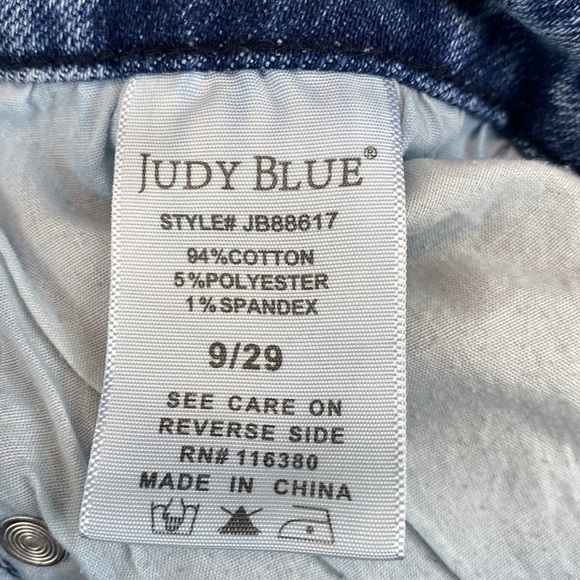 Judy Blue skinny jeans size 9/29 classic minimalist casual comfy stretch preppy - Picture 10 of 11